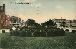 First Ave. Asbury Park, NJ Postcard Postcard Postcard