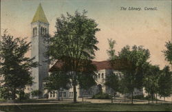 The Library, Cornell University Ithaca, NY Postcard Postcard Postcard