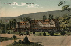 Wayside Inn Ellenville, NY Postcard Postcard Postcard