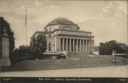 Columbia University Library New York, NY Postcard Postcard Postcard