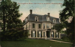 Old Longfellow Home Pittsfield, MA Postcard Postcard Postcard