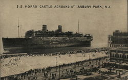 S. S. Morro Castle Aground Postcard