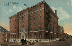 Y.M.C.A. Building Des Moines, IA Postcard Postcard Postcard