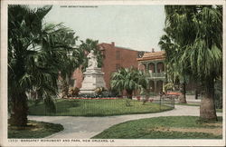 Margaret Monument and Park Postcard