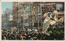 The Rex Pageant, Mardi Gras Postcard