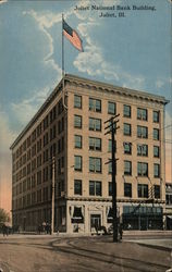 Joliet National Bank Building Postcard