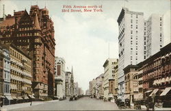 Fifth Avenue, North of 33rd Street New York, NY Postcard Postcard Postcard