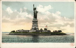 Statue of Liberty, New York Harbor Postcard Postcard Postcard