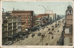 Canal Street New Orleans, LA Postcard Postcard Postcard