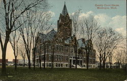 County Court House Muskegon, MI Postcard Postcard Postcard