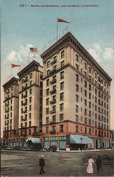 Hotel Lankershim Postcard