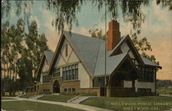 Hollywood Public Library Postcard