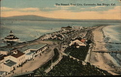 The Strand, Tent City, Coronado Postcard