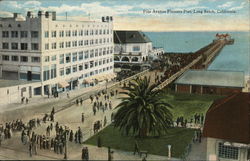 Pine Avenue Pleasure Pier Postcard