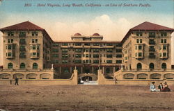 Hotel Virginia Long Beach, CA Postcard Postcard Postcard