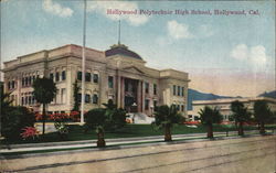 Hollywood Polytechnic High School Postcard