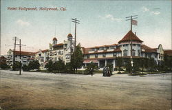 Hotel Hollywood Postcard