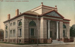 Public Library Postcard