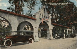 Entrance Glenwood Mission Inn Riverside, CA Postcard Postcard Postcard