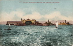 Key Route Terminal from the Bay Postcard