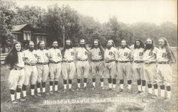 House of David - Baseball Team Postcard