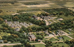 Mary's City of David, Aerial View Benton Harbor, MI Postcard Postcard Postcard