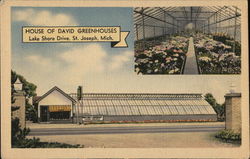 House of David Greenhouses St. Joseph, MI Postcard Postcard Postcard