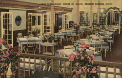 The House of David Park, Vegetarian Restaurant Postcard