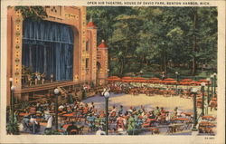 Open Air Theatre, House of David Park Benton Harbor, MI Postcard Postcard Postcard