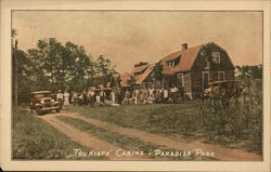 House of David - Paradise Park, Tourists Cabins Benton Harbor, MI Postcard Postcard Postcard