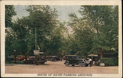 House of David Parking Grounds Benton Harbor, MI Postcard Postcard Postcard