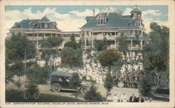 House of David - Adminstration Building Benton Harbor, MI Postcard Postcard Postcard