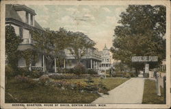 General Quarters, House of David Benton Harbor, MI Postcard Postcard Postcard