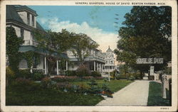 House of David - General Quarters Benton Harbor, MI Postcard Postcard Postcard