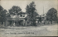 House of David - Eden Springs Cabins on North Side Benton Harbor, MI Postcard Postcard Postcard