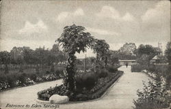 House of David - Entrance to Eden Springs Postcard