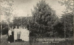 House of David - Eden Springs Singers Benton Harbor, MI Postcard Postcard Postcard