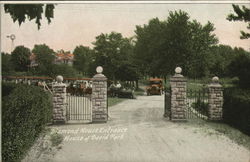 House of David Park - Diamond House Entrance Postcard