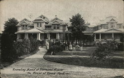 House of David - Traveling Band at Diamond House Postcard