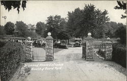 House of David Park - Diamond House Entrance Postcard