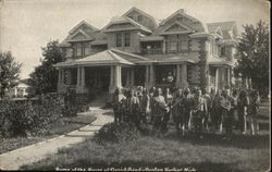 Home of the House of David Band Postcard