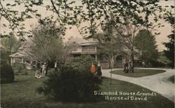 House of David - Diamond House Grounds Benton Harbor, MI Postcard Postcard Postcard