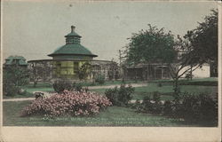 Animal and Bird Cage, the House of David Benton Harbor, MI Postcard Postcard Postcard