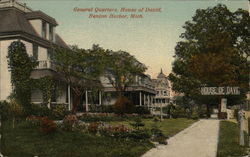 General Quarters, House of David Postcard