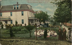 Israelite Colony, House of David - Eden Springs Postcard