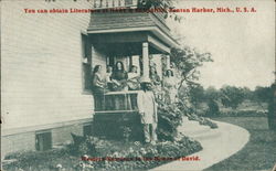 House of David - Western Entrance Benton Harbor, MI Postcard Postcard Postcard