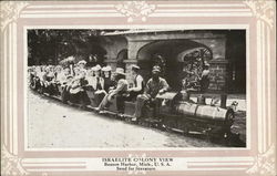 Israelite Colony - Miniature Train Postcard