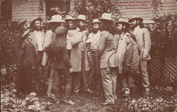 Israelite Colony, House of David - Group of Men Benton Harbor, MI Postcard Postcard Postcard