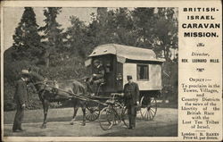 British-Israel Caravan Mission - Director, Rev. Leonard Hills Postcard