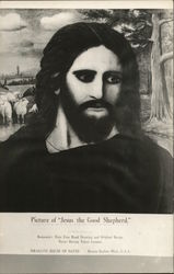 Picture of "Jesus the Good Shepherd" House of David Postcard Postcard Postcard